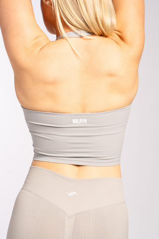 Isla Halter - Light Grey