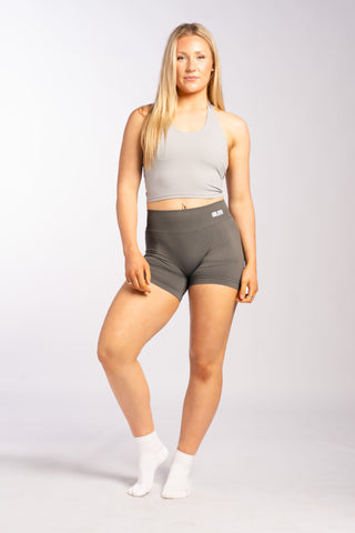 Aeris Booty Short - Dark Grey