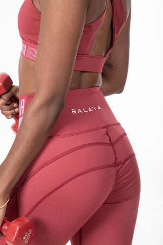 Shakthi Sports Bra - Red